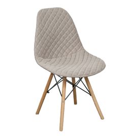 Чехол Е07 на стул Eames, бежевый - фото