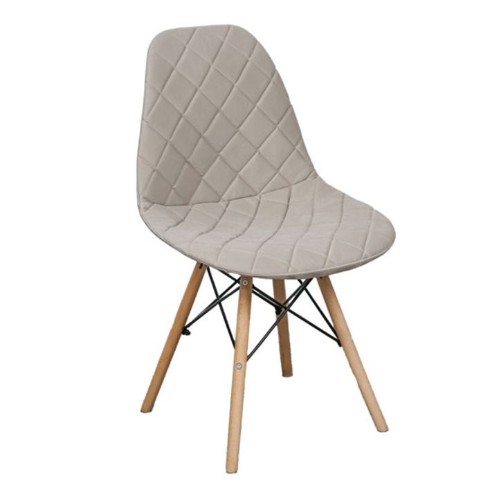 Чехол Е06 на стул Eames, бежевый - фото 1