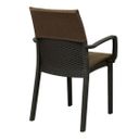 Чехол Е01 на стул Eames, уплотненный бежевый - миниатюра фото 3