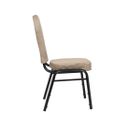 Чехол Е01 на стул Eames, уплотненный, велюр оранжевый - миниатюра фото 2